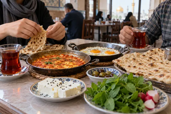 صبحانه اقتصادی نزدیک حرم امام رضا