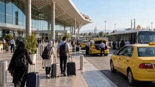 مسیر فرودگاه مشهد تا حرم امام رضا