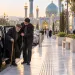 مسیر مناسب سالمندان از پارکینگ تا شاهچراغ